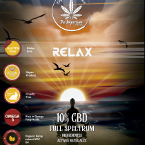Aceite 10% CBD relajación relax