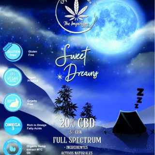SWEET DREAMS Aceite de 20%CBD y 5%CBN