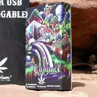 Cartucho para Vaper CBD Purple Caramel