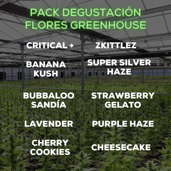Pack degustacion greenhouse