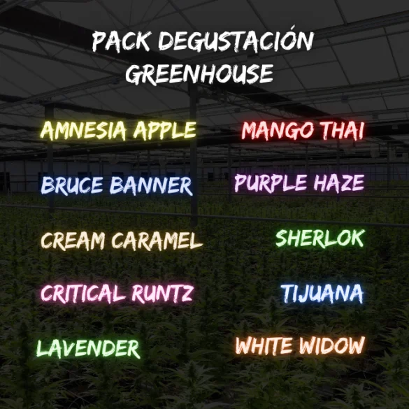 Pack degustacion flores cbd