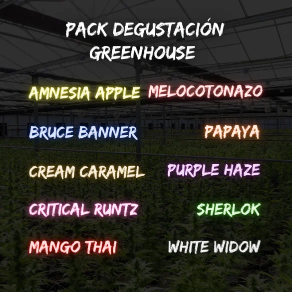 Pack Degustación Greenhouse
