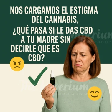 NOS CARGAMOS EL ESTIGMA DEL CANNABIS, ¿QUÉ PASA SI LE DAS CBD A TU MADRE SIN DECIRLE QUE ES CBD?