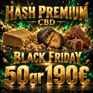 Hash premium CBD Black Friday | 50 g por 190 €