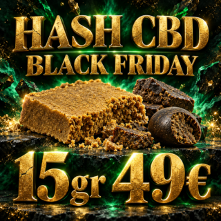Hash CBD Black Friday | 15 g por 49 €