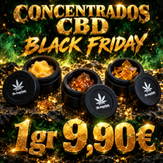 Concentrados CBD Black Friday | 1 g por 9,90 €
